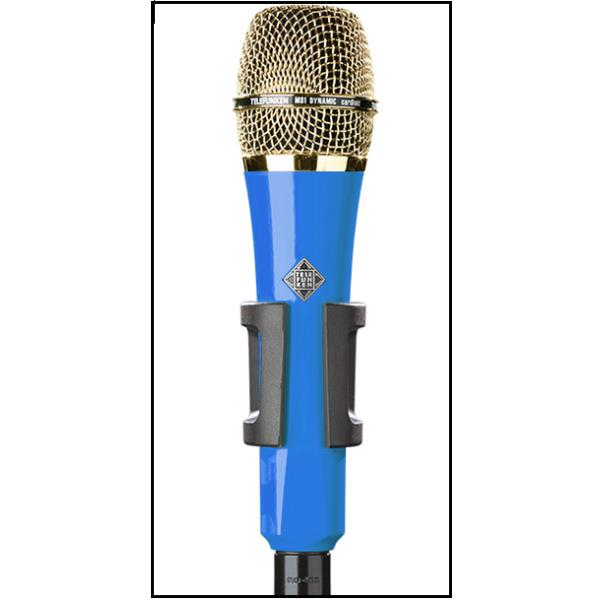 ダイナミックマイクTELEFUNKEN ElektroakustikM80 Body=Blue / Grill=Gold