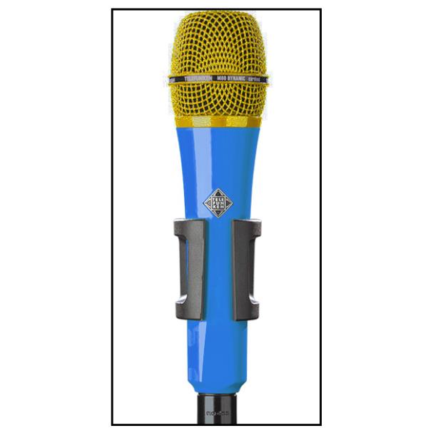 ダイナミックマイクTELEFUNKEN ElektroakustikM80 Body=Blue / Grill=Yellow