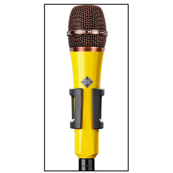 ダイナミックマイクTELEFUNKEN ElektroakustikM80 Body=Yellow / Grill=Cupper詳細ページへ ダイナミックマイクTELEFUNKEN ElektroakustikM80 Body=Yellow / Grill=Cupper