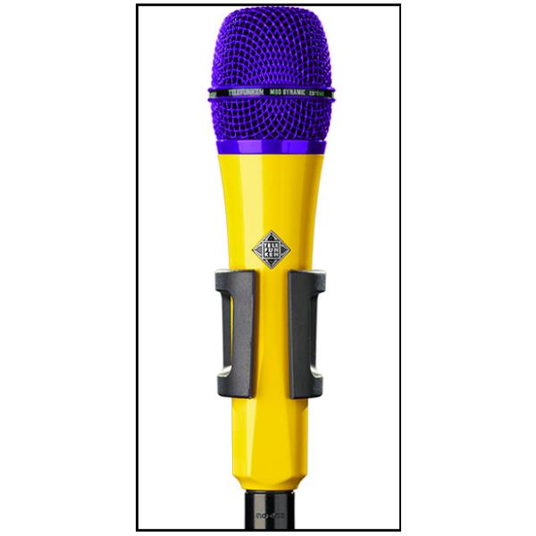 ダイナミックマイク
TELEFUNKEN Elektroakustik
M80 Body=Yellow / Grill=Purple