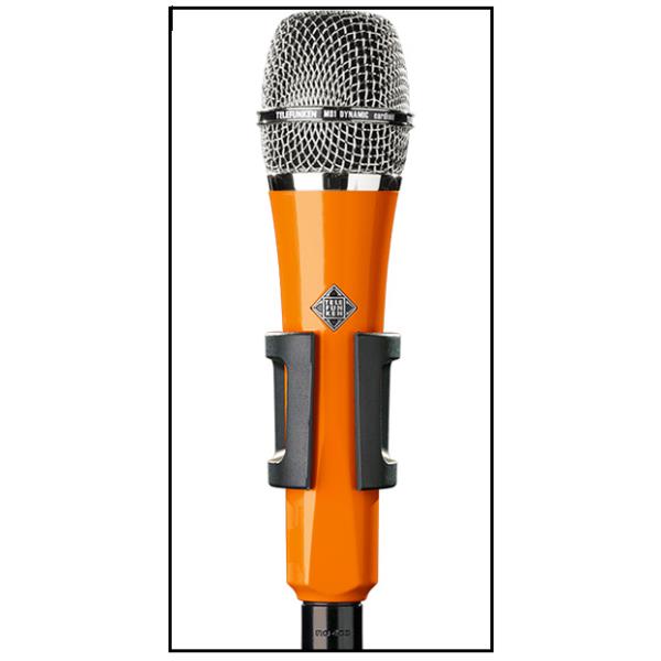 ダイナミックマイクTELEFUNKEN ElektroakustikM80 Body=Orange / Grill=Chrome
