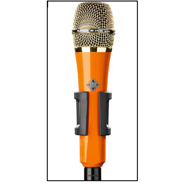 ダイナミックマイクTELEFUNKEN ElektroakustikM80 Body=Orange / Grill=Gold