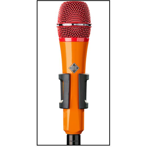 ダイナミックマイクTELEFUNKEN ElektroakustikM80 Body=Orange / Grill=Red