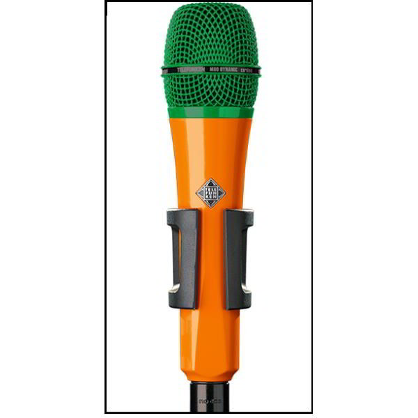 ダイナミックマイクTELEFUNKEN ElektroakustikM80 Body=Orange / Grill=Green