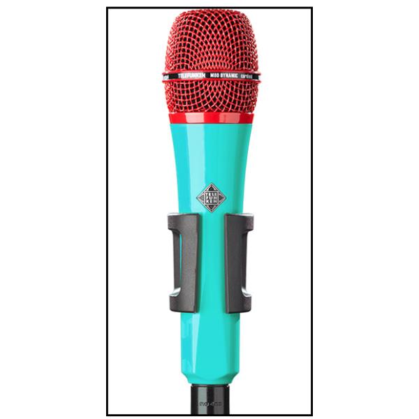 ダイナミックマイクTELEFUNKEN ElektroakustikM80 Body=Turquoise / Grill=Red詳細ページへ ダイナミックマイクTELEFUNKEN ElektroakustikM80 Body=Turquoise / Grill=Red