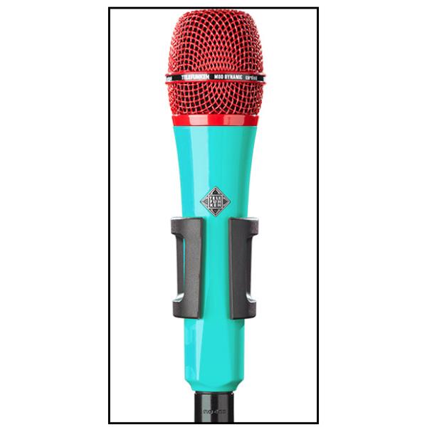 ダイナミックマイク
TELEFUNKEN Elektroakustik
M80 Body=Turquoise / Grill=Red