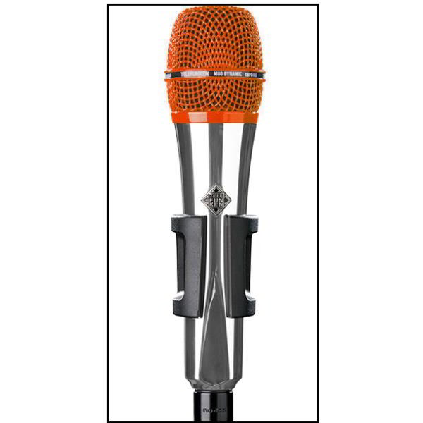 ダイナミックマイクTELEFUNKEN ElektroakustikM80 Body=Chrome / Grill=Orange詳細ページへ ダイナミックマイクTELEFUNKEN ElektroakustikM80 Body=Chrome / Grill=Orange