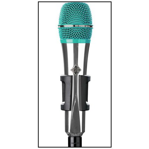 ダイナミックマイク
TELEFUNKEN Elektroakustik
M80 Body=Chrome / Grill=Turquoise