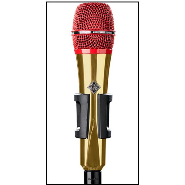 ダイナミックマイク
TELEFUNKEN Elektroakustik
M80 Body=Gold / Grill=Red