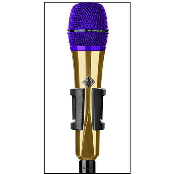 ダイナミックマイクTELEFUNKEN ElektroakustikM80 Body=Gold / Grill=Purple詳細ページへ ダイナミックマイクTELEFUNKEN ElektroakustikM80 Body=Gold / Grill=Purple