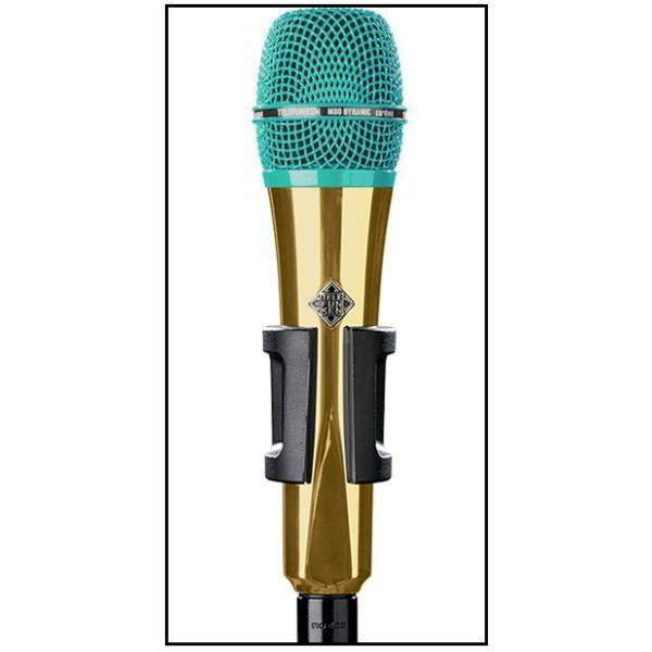 ダイナミックマイクTELEFUNKEN ElektroakustikM80 Body=Gold / Grill=Turquoise詳細ページへ ダイナミックマイクTELEFUNKEN ElektroakustikM80 Body=Gold / Grill=Turquoise