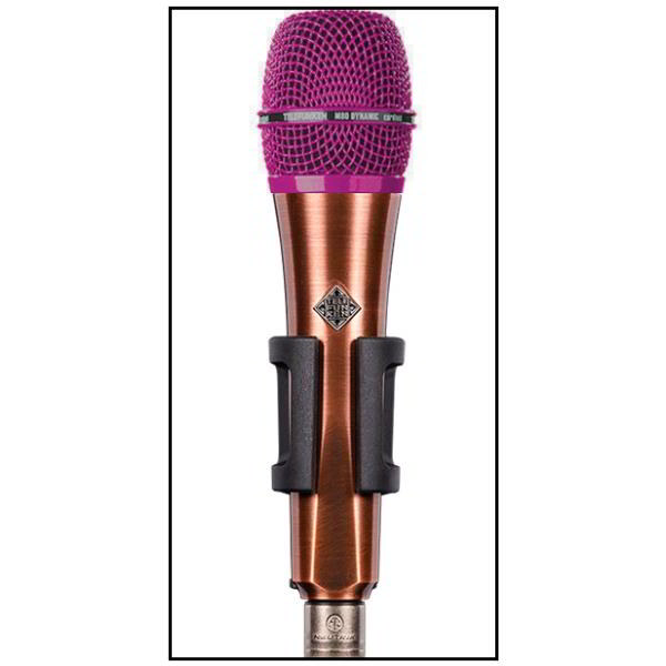 ダイナミックマイク
TELEFUNKEN Elektroakustik
M80 Body=Cupper / Grill=Pink