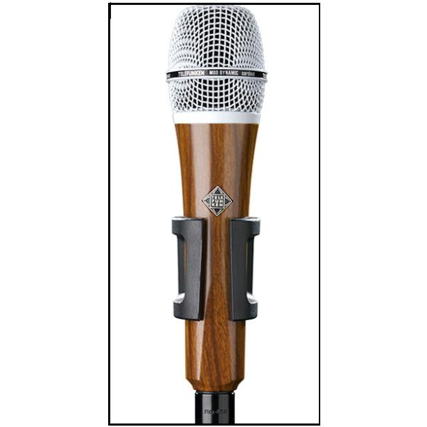 ダイナミックマイクTELEFUNKEN ElektroakustikM80 Body=Dark Wood / Grill=White