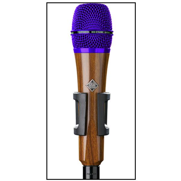 ダイナミックマイクTELEFUNKEN ElektroakustikM80 Body=Dark Wood / Grill=Purple詳細ページへ ダイナミックマイクTELEFUNKEN ElektroakustikM80 Body=Dark Wood / Grill=Purple