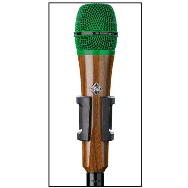 ダイナミックマイク
TELEFUNKEN Elektroakustik
M80 Body=Dark Wood / Grill=Green