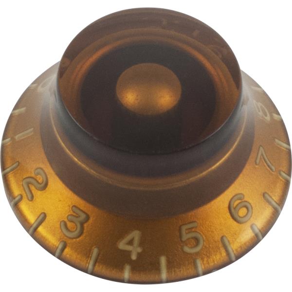 -

Top Hat Embossed Numbers Gibson style  Amber