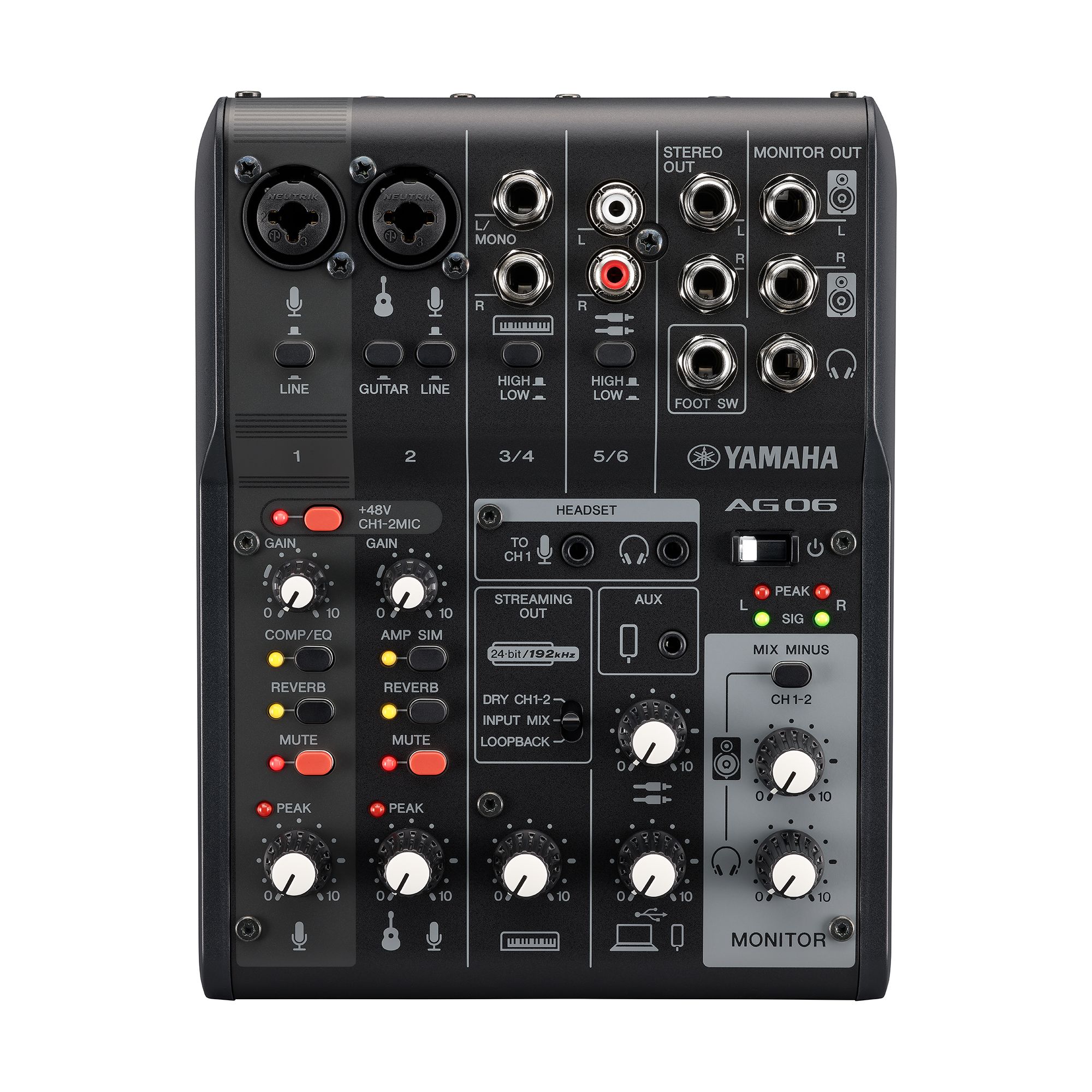 AG06MK2 Bパネル画像 AG06MK2 Bパネル画像