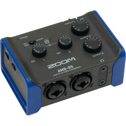 ZOOM-AUDIO I/F for MUSIC & STREAMINGAMS-24