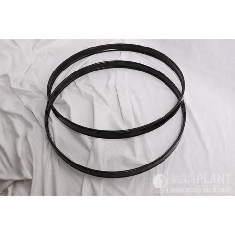 22" Bass Drum Hoop Pair Blackサムネイル