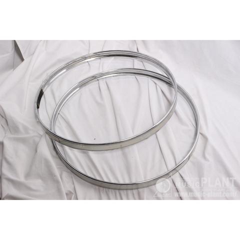 22" Bass Drum Hoop Pair Silverサムネイル