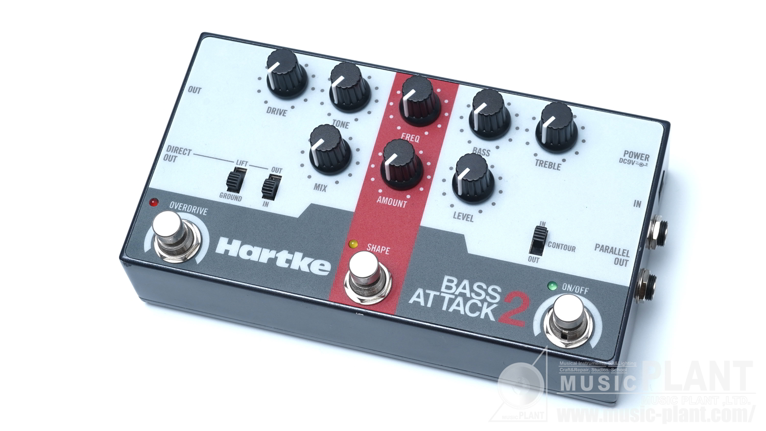 Hartke BASS ATTACK(ハートキー ベースアタック)プリアンプ