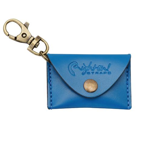 Right On! STRAPS-ピックケースPICK POUCH PLAIN Blue