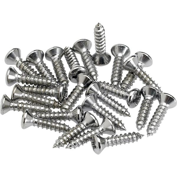 【12個バラ売り】 Pickguard/Control Plate Mounting Screws (12) (Chrome)サムネイル