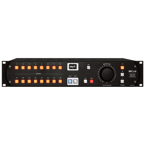 SPL(Sound Performance Lab)-16-Channel Mastering Monitor Controller
MC16 Model 1760