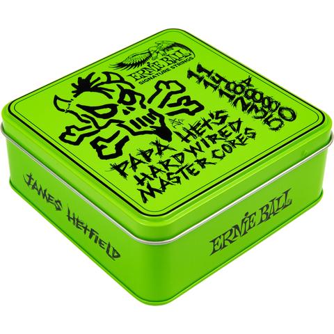 ERNIE BALL-エレキギター弦3セットパックEB 3821 PAPA HET'S 3P TIN James Hetfield Signature