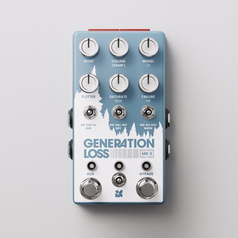 Chase Bliss-リアルタイム・テープシミュレーター
Generation Loss MKII