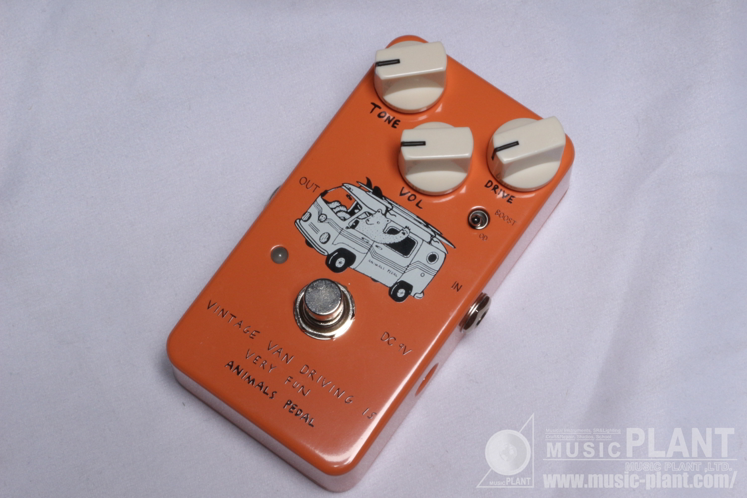 Animals Pedal オーバードライブVintage Van Driving is Very Fun中古