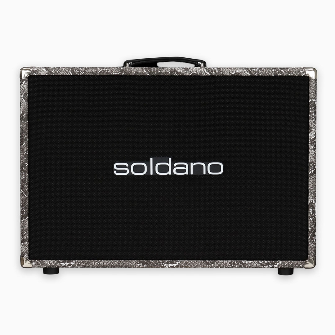 Soldano ギターアンプキャビネット2×12 STRAIGHT Snakeskin新品