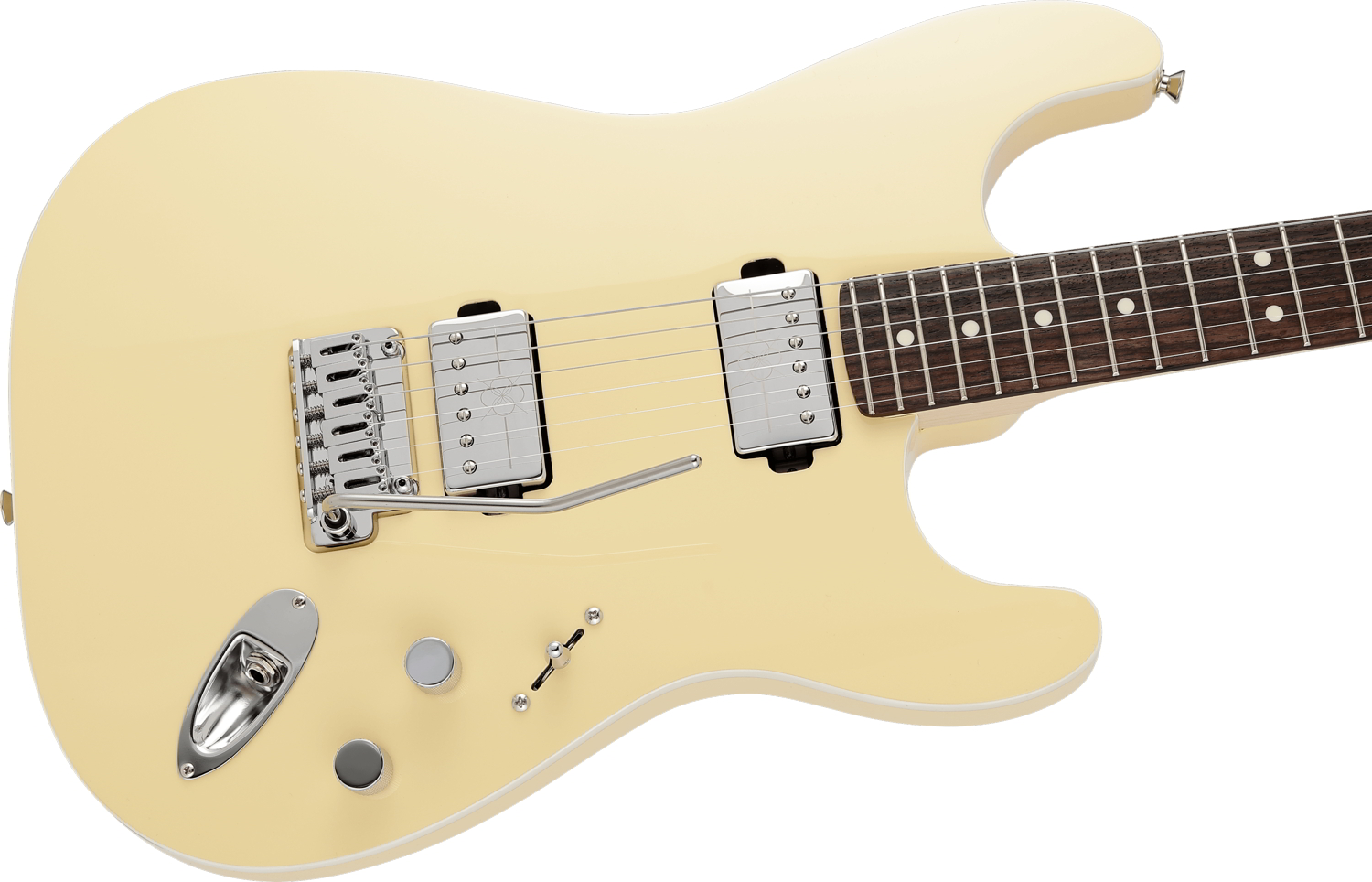 Mami Stratocaster® Omochi, Rosewood Fingerboard, Vintage White追加画像 Mami Stratocaster® Omochi, Rosewood Fingerboard, Vintage White追加画像