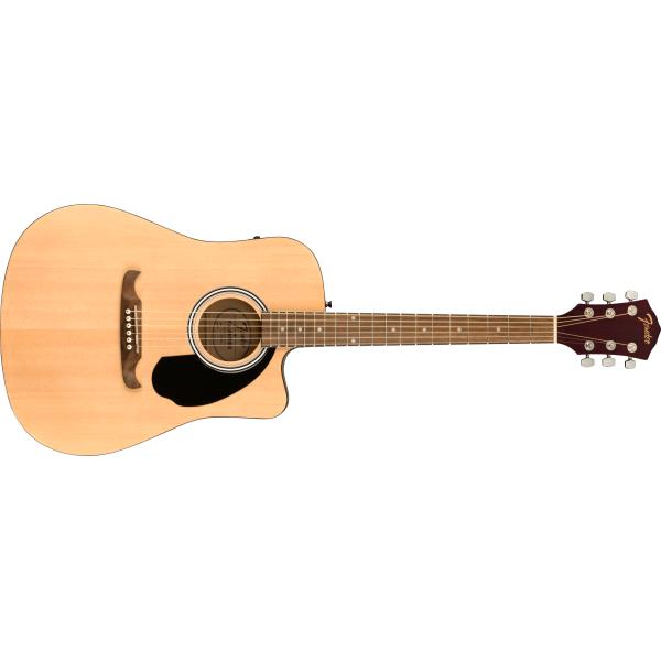 Fender-エレクトリックアコースティックギターFA-125CE, Walnut Fingerboard, Natural