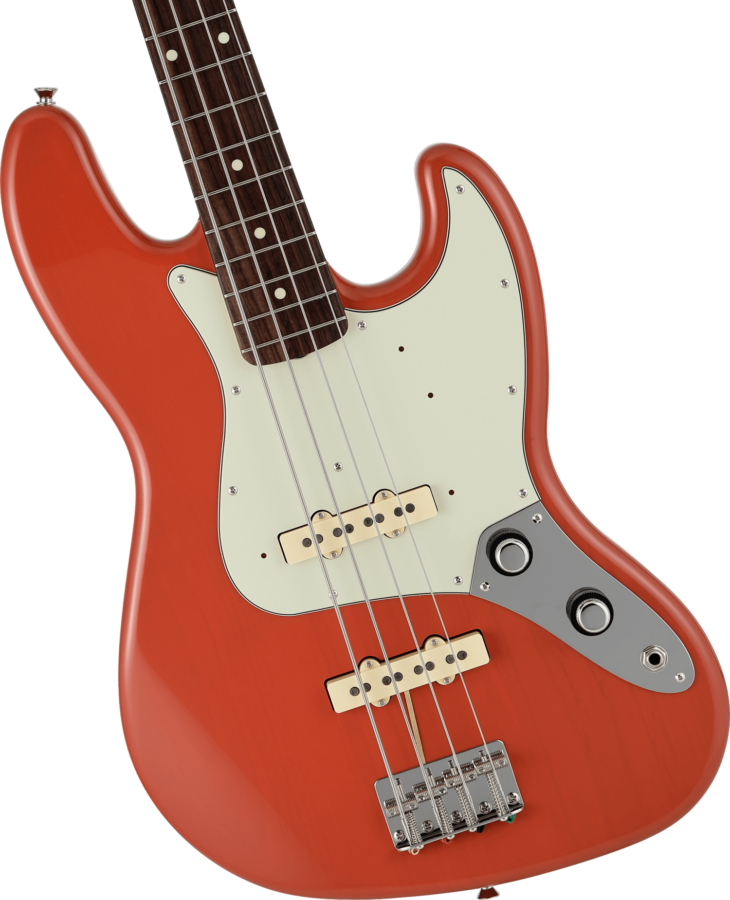 Tomomi Jazz Bass® Rosewood Fingerboard, Clear Fiesta追加画像 Tomomi Jazz Bass® Rosewood Fingerboard, Clear Fiesta追加画像