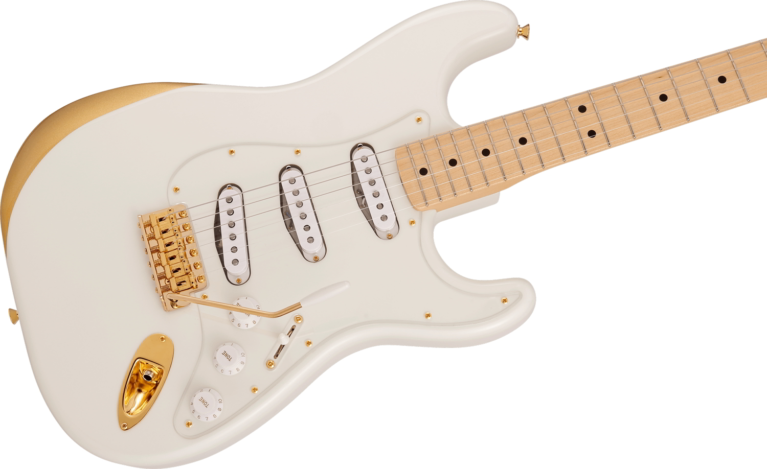 Ken Stratocaster® Experiment #1, Maple Fingerboard, Original White追加画像