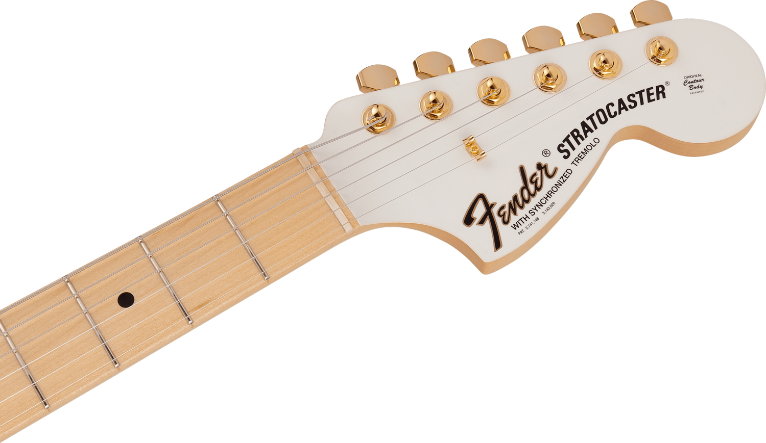 Ken Stratocaster® Experiment #1, Maple Fingerboard, Original White追加画像 Ken Stratocaster® Experiment #1, Maple Fingerboard, Original White追加画像