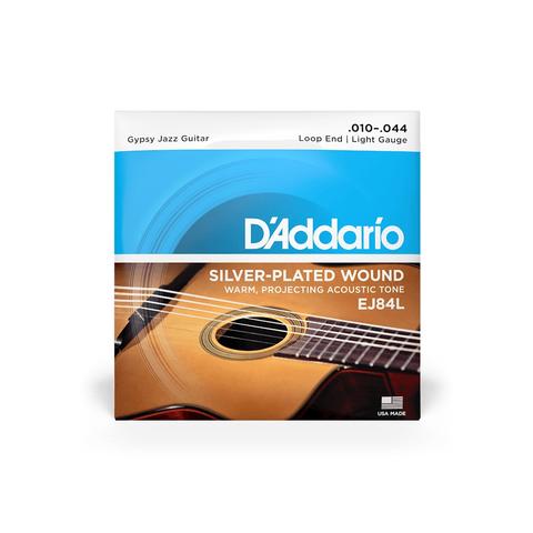 D'Addario-マカフェリギター専用弦EJ84L Regular Light, Loop End 10-44