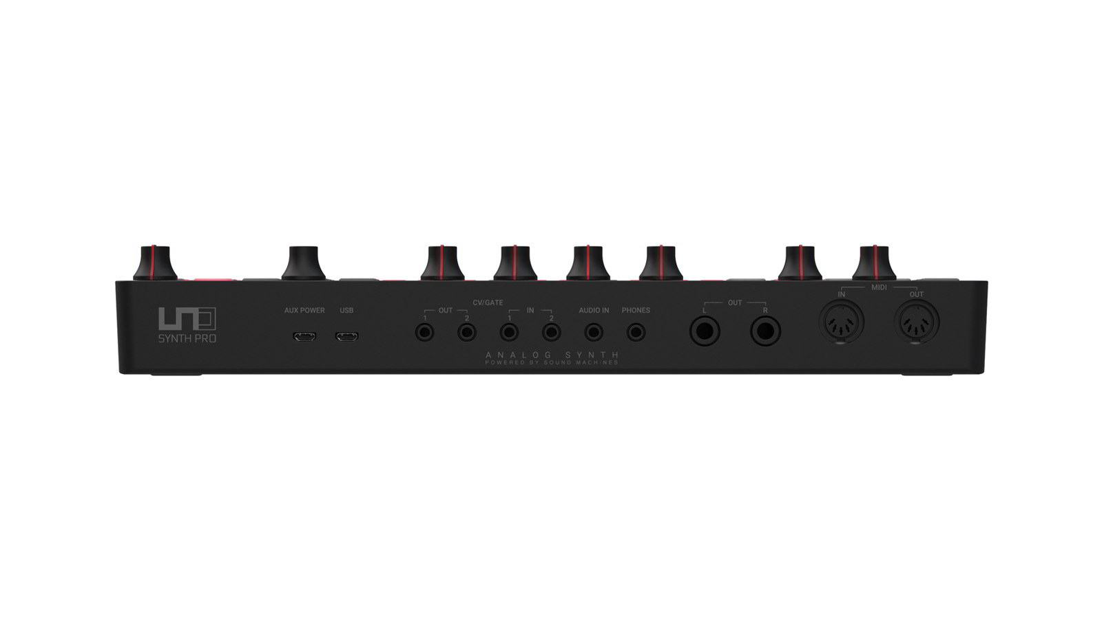 UNO Synth Pro Desktop - Black Edition背面画像 UNO Synth Pro Desktop - Black Edition背面画像