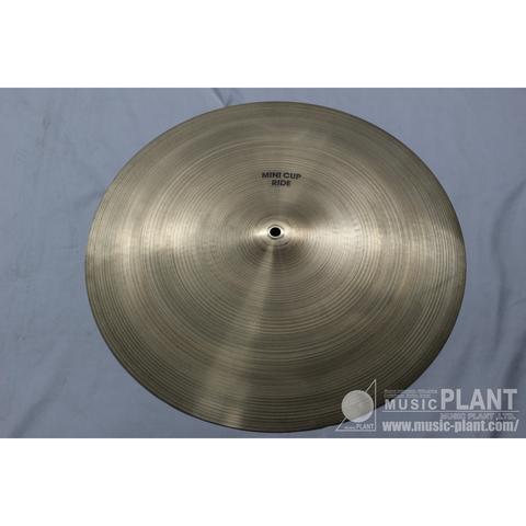 Zildjian-ライドシンバル18inch Minicup Ride 白抜きロゴ