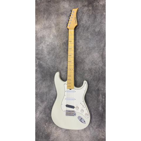 Three Dots Guitars-エレキギターS Rosewood Olympic White