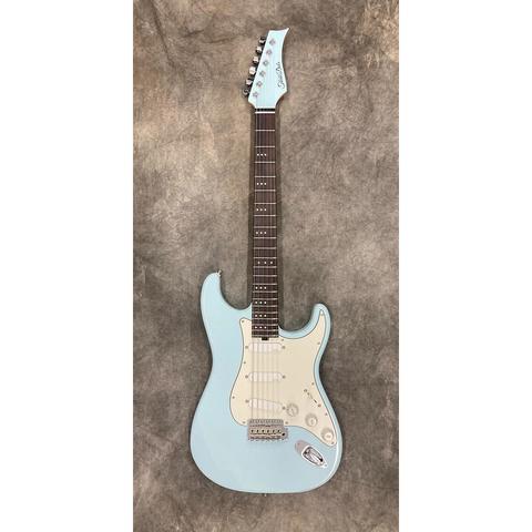 Three Dots Guitars-エレキギターS LS-SPC Rosewood Ash Blue Matching Head