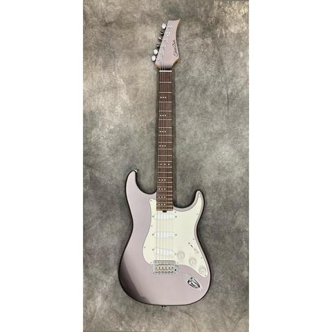 Three Dots Guitars-エレキギターS LS-SPC Rosewood Dolphin Gray Metallic Matching Head