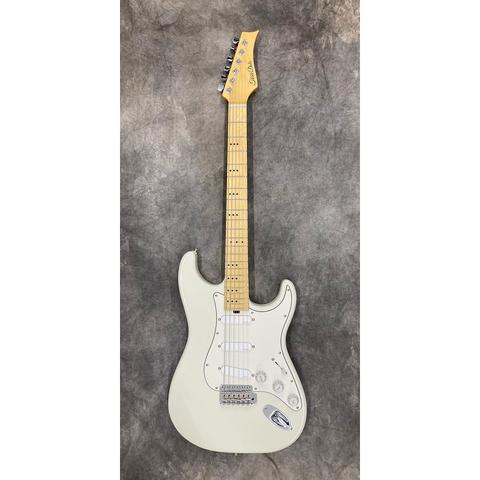 Three Dots Guitars-エレキギターS LS-SPC Maple Olympic White