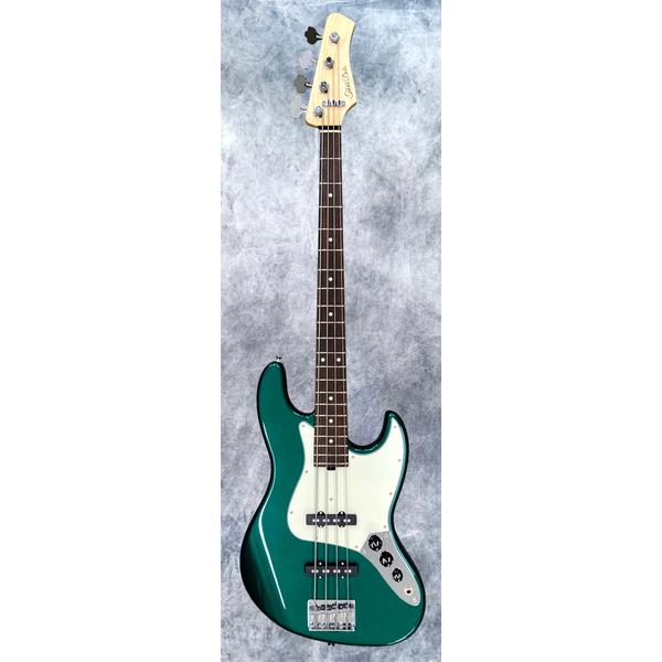 Three Dots Guitars-エレキベースJB Alder/Rosewood British Racing Green