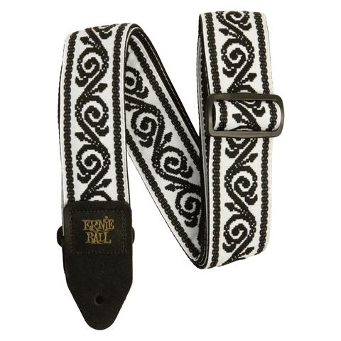 ERNIE BALL-ギター/ベース用ストラップBlack Vine Jacquard Strap