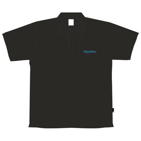 Hughes & Kettner-TシャツHUK-POLO1/BK #L Hughes & KettnerロゴTシャツ