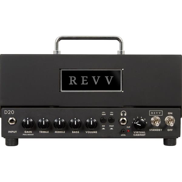 Revv Amplification-ギターアンプヘッドD20 Black