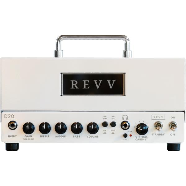 Revv Amplification-ギターアンプヘッド
D20 White