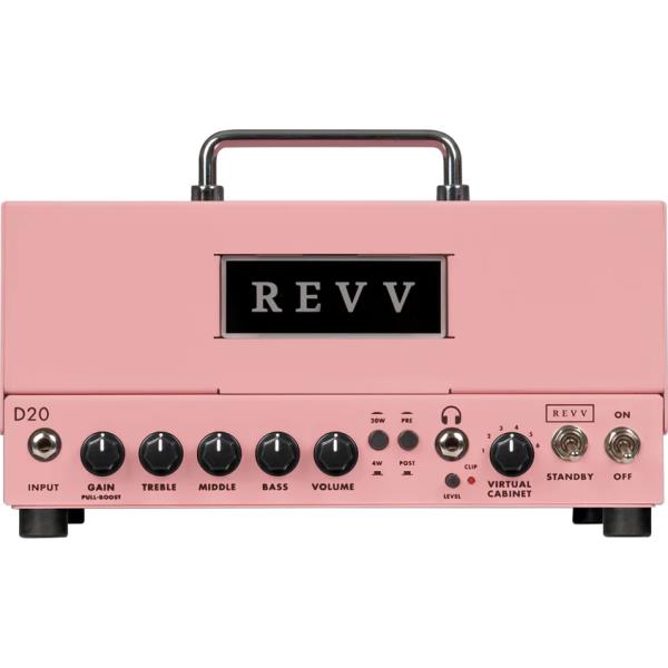 Revv Amplification-ギターアンプヘッド
D20 Shell Pink